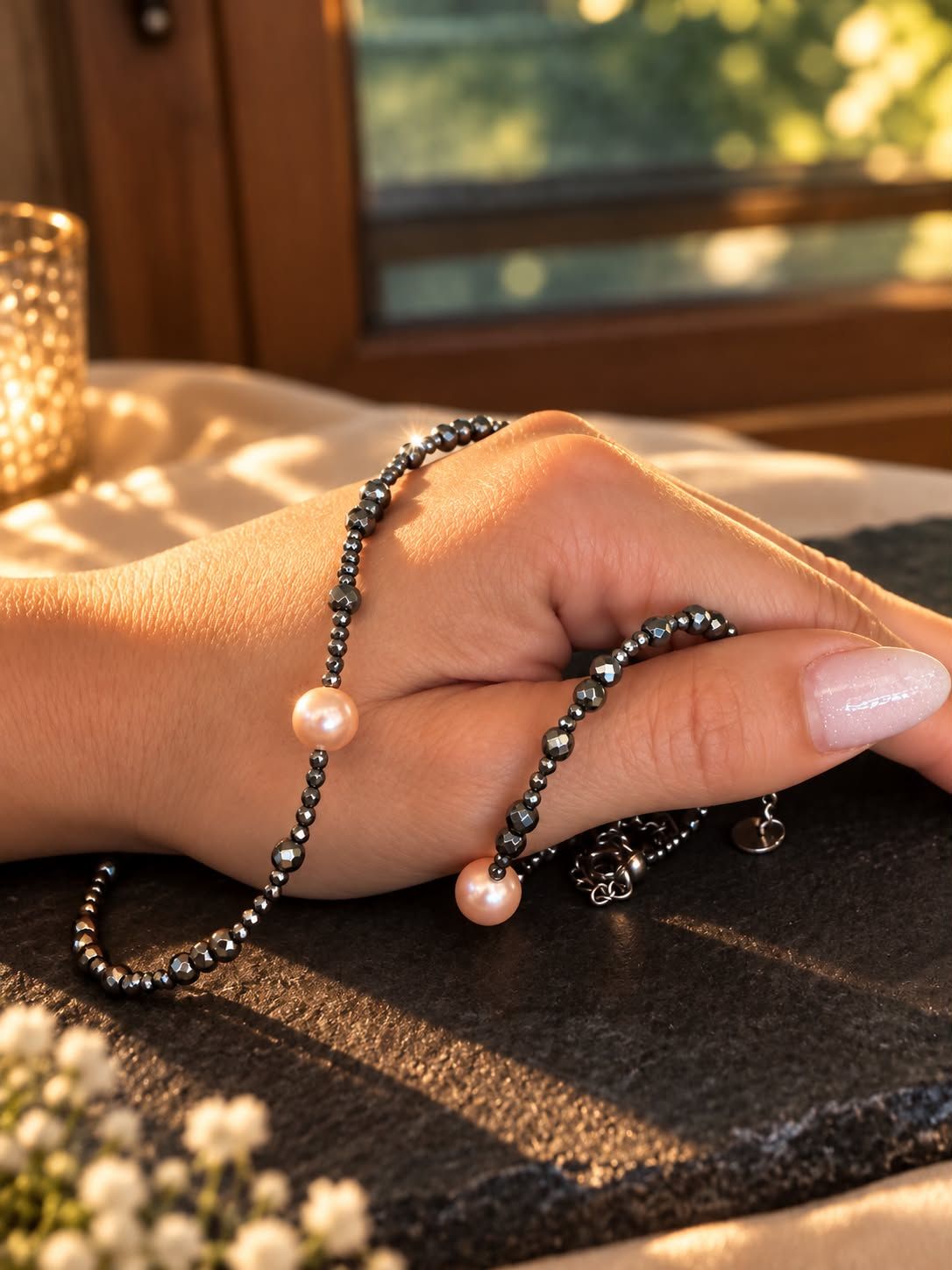 Hematite Grey Pearl