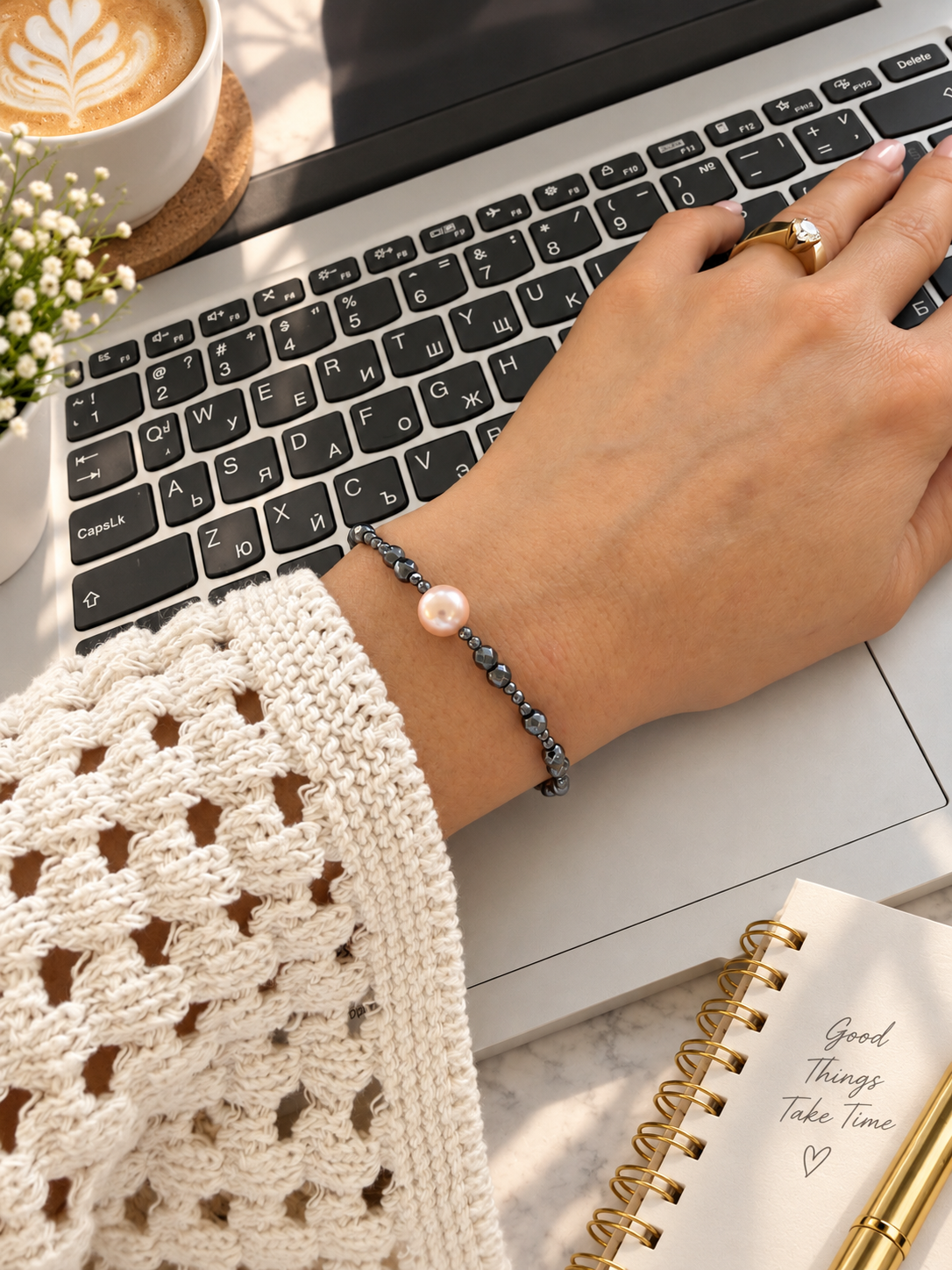 Hematite Grey Pearl