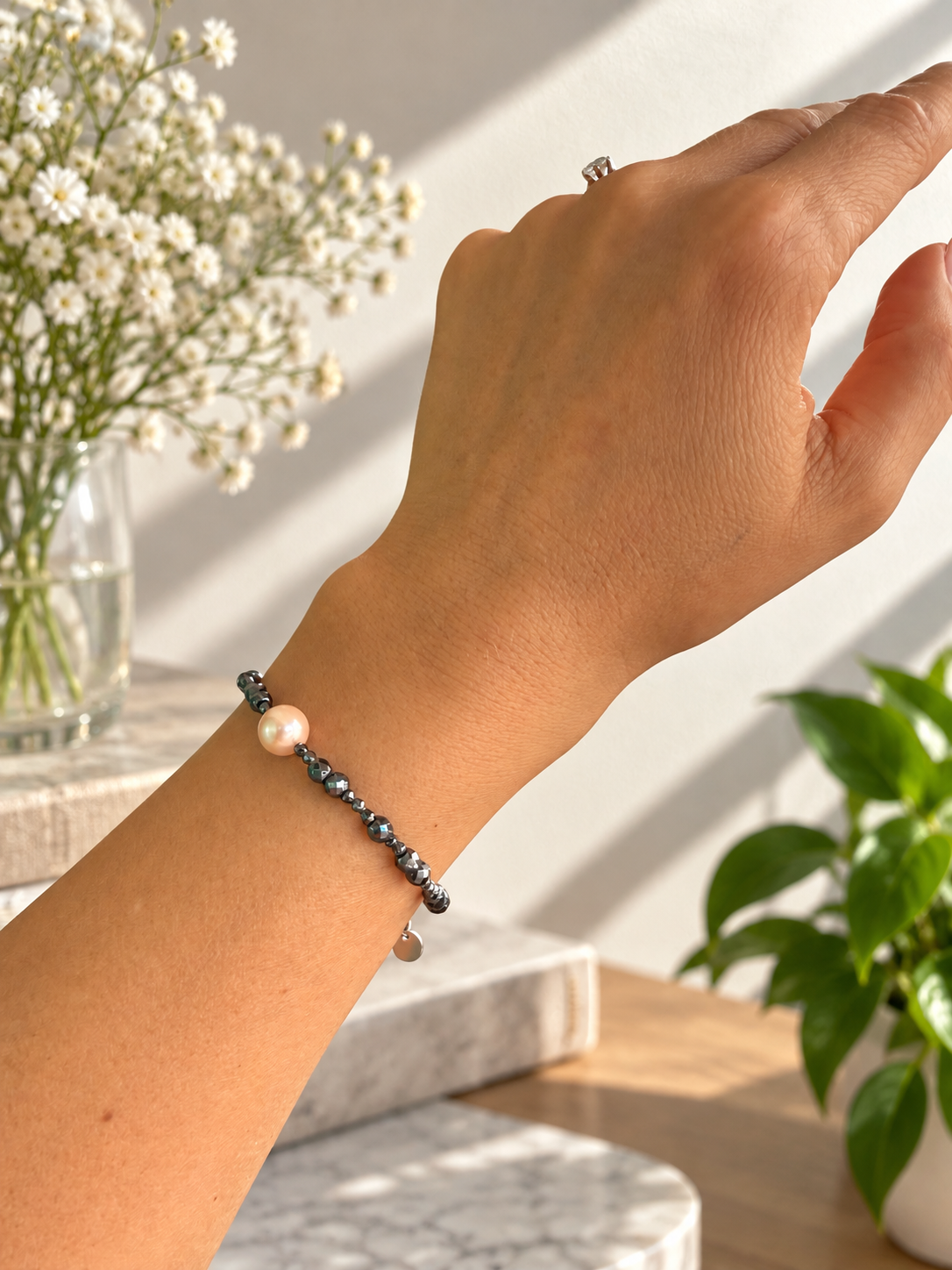 Hematite Grey Pearl