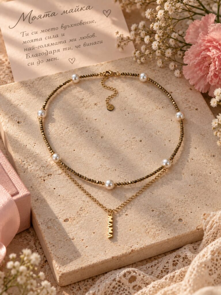 Колие Mama Pearl